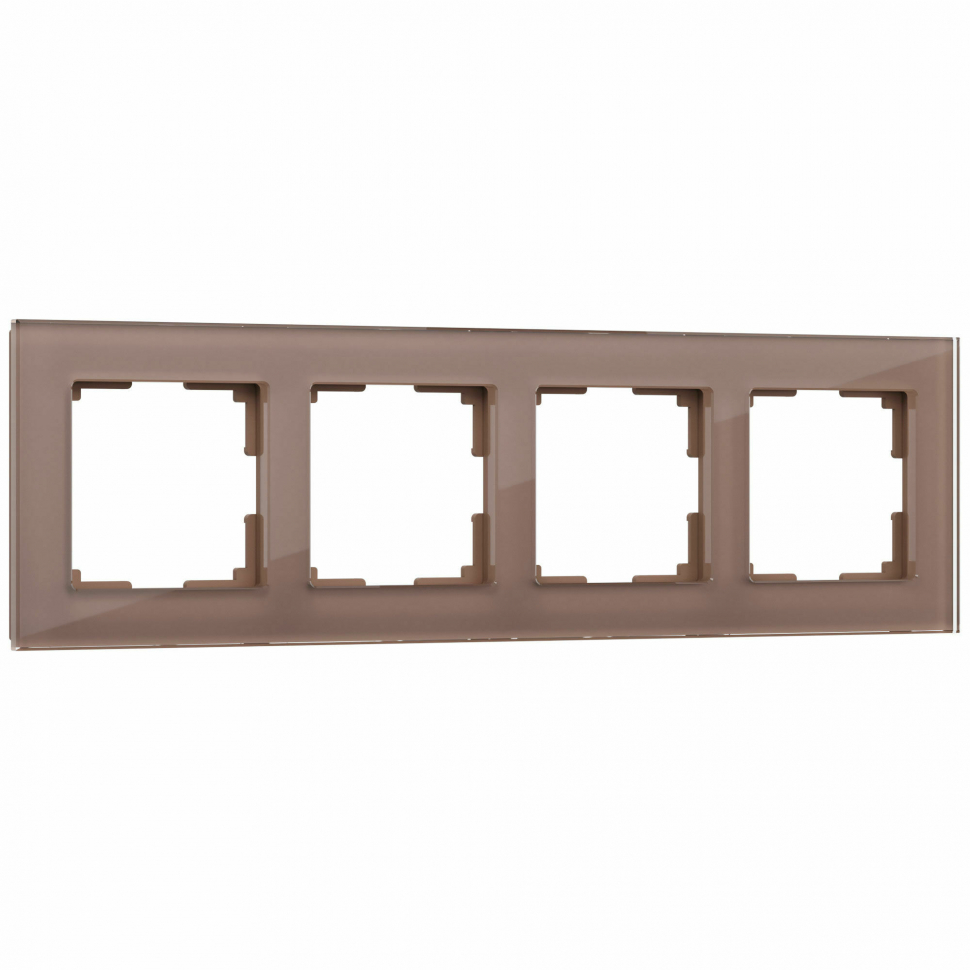 Рамка Favorit на 4 поста Werkel W0041142 Латте Рамка Favorit на 4 поста Werkel W0041142 Латте