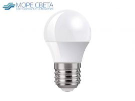 Светодиодная лампа ШАР E27 12W 2700-3200K 220V теплая белая