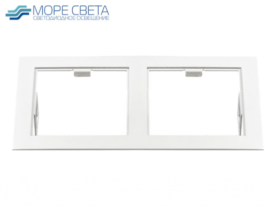 Рамка Lightstar X2 214526 для светильника LIGHTSTAR DOMINO QUADRO белая