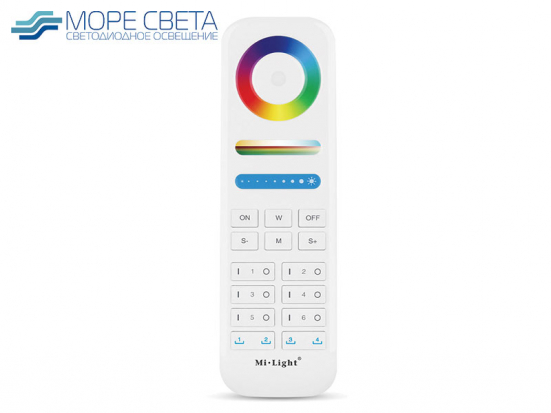 Пульт Mi-Boxer FUT089-S (6 зон, RGB+W+CCT, RF)