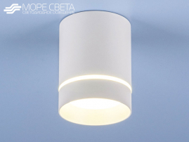 Накладной LED светильник Elektrostandard DLR021 WH 9W 4200K 220V Круг белый матовый