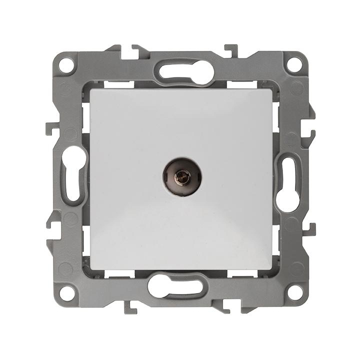 12-3101-01 ЭРА Розетка TV одиночная, IP20, Эра12, белый 12-3101-01 ЭРА Розетка TV одиночная, IP20, Эра12, белый