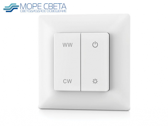 Панель настенная Lux Smart PF2 (1 зона, CCT, RF, Белый)