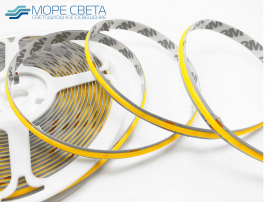 Светодиодная лента SL COB 480LED 11W 24V IP20 Теплая белая