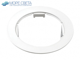 Рамка Lightstar X1 214616 для светильника LIGHTSTAR DOMINO ROUND круг белый