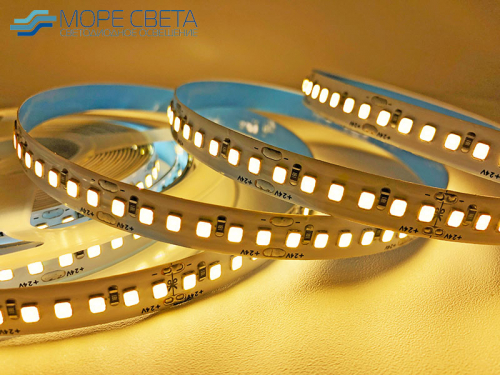 Светодиодная лента SL SMD2835 180LED 15W 2700-3200K 24V IP20 Теплая белая
