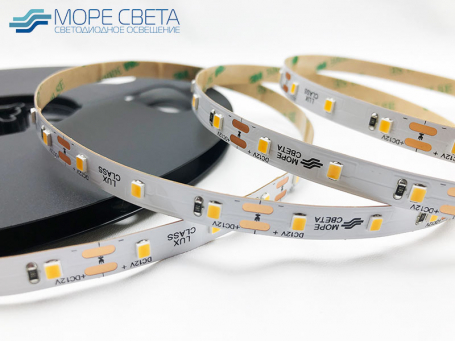 Светодиодная лента Lux SL SMD2835 60LED 4.8W 2700-3200K 12V IP20 Теплая белая
