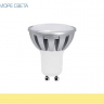 Светодиодная лампа GU10 5-6W 2700-3200K 220V теплая белая Светодиодная лампа GU10 5-6W 2700-3200K 220V теплая белая