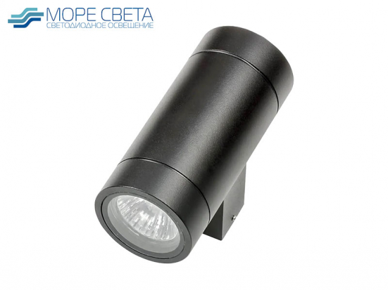 Настенный светильник Lightstar PARO 351607 под 2 лампы GU10 IP65 черный