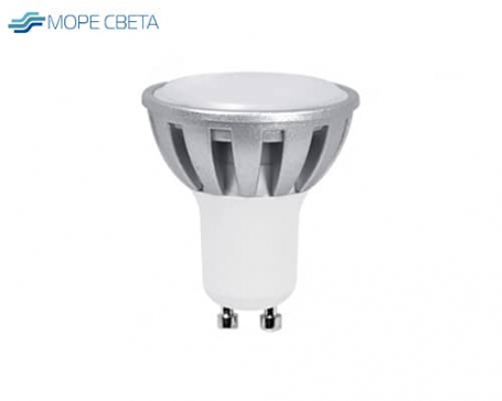 Светодиодная лампа GU10 7-8W 4000-4500K 220V дневная белая