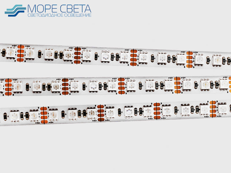 Светодиодная лента SMD5050 96LED 23W 12V IP20 RGB Светодиодная лента SMD5050 96LED 23W 12V IP20 RGB