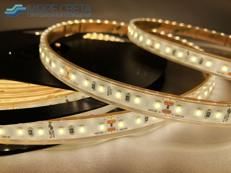 Светодиодная лента Lux SL SMD2835 120LED 9.6W 4000-4500K 24V IP68 Дневная белая в/з