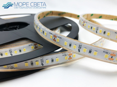Светодиодная лента Lux SL SMD2835 120LED 9.6W 6000-6500K 24V IP68 Холодная белая в/з