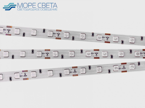 Светодиодная лента SMD5050 60LED 14.4W 12V IP20 Красная