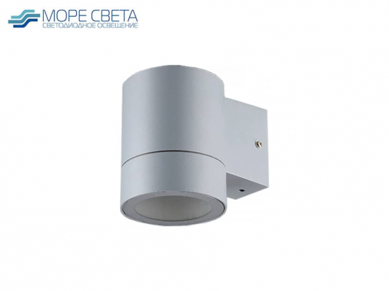 Настенный светильник Ecola 8003A под лампу GX53 IP65 односторонний серый