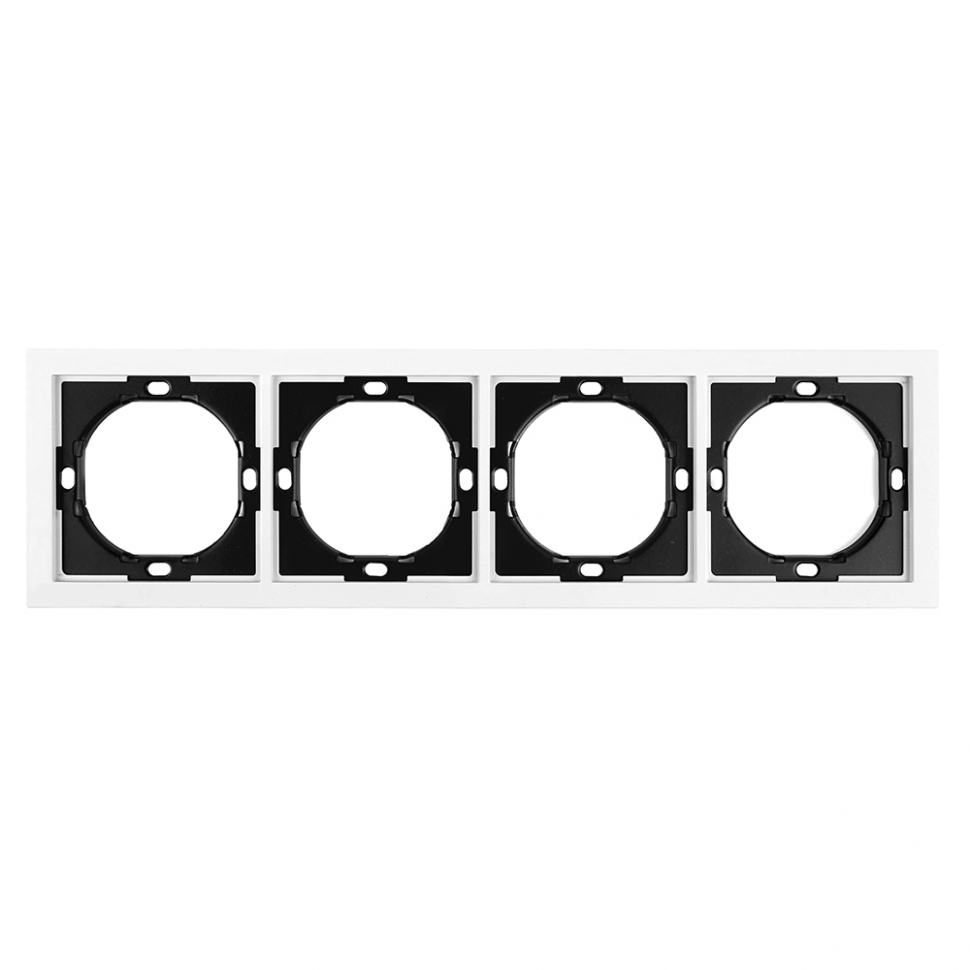 STEKKER МИЯ  Рамка 4-я  БЕЛАЯ МАГНОЛИЯ  PFR00-3004-01 IP20