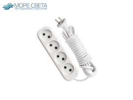 Удлинитель PC4 10A 2200W 5 метров