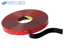 Двухсторонний скотч 3М AT800-19G сер.вспен. 19мм (бухта 16.5м)