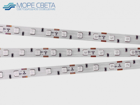 Светодиодная лента SMD5050 60LED 14.4W 12V IP20 Желтая