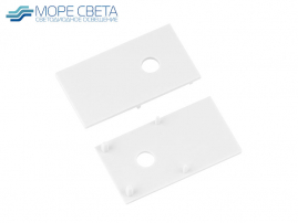 Комплект заглушек (2шт) для шинопровода под ГКЛ 12.5 мм IZILED 220V