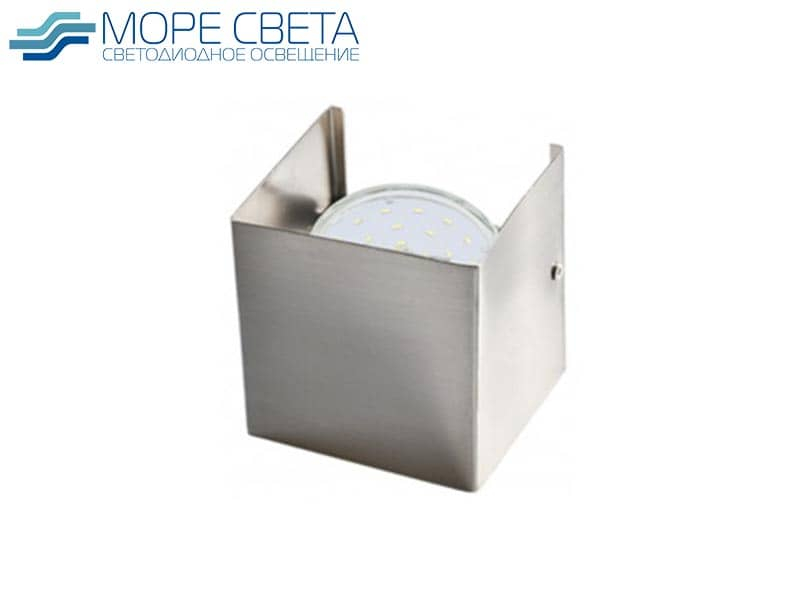 Р-Настенный светильник Ecola N51 под лампу 1xGX53 хром***