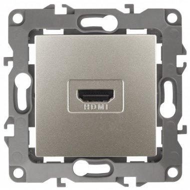 12-3114-15 ЭРА Розетка HDMI, IP20, Эра12, перламутр 12-3114-15 ЭРА Розетка HDMI, IP20, Эра12, перламутр