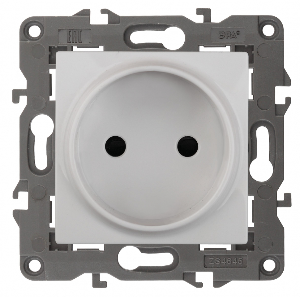 14-2105-01 ЭРА Розетка 2P, 16A-250В, IP20, Эра Elegance, белый 14-2105-01 ЭРА Розетка 2P, 16A-250В, IP20, Эра Elegance, белый