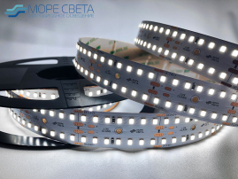 Светодиодная лента Lux SL SMD2835 280LED 25W 6000-6500K 24V IP20 24mm 2ряда Холодная белая