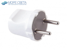 Вилка сборная IN-HOME 4142 10A 220V белая