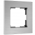 Рамка Slab на 1 пост Werkel W0012965 Серебро матовый Рамка Slab на 1 пост Werkel W0012965 Серебро матовый