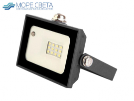 Светодиодный прожектор с датчиком движения GTAB-S-10-IP65-6500 10W IP65 220V холодный белый