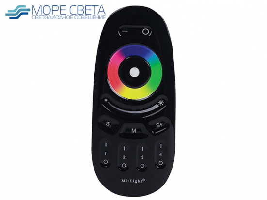 Пульт Mi-Boxer FUT096-B (RGB/RGBW/CCT, 4 зоны, RF, Черный)