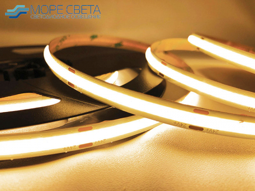 Светодиодная лента Lux SL COB 480LED 15W 2700-2900K 24V IP20 Теплая белая