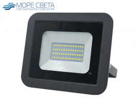 Светодиодный прожектор с датчиком движения GTAB-S-50-IP65-6500 50W IP65 220V холодный белый
