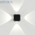 Настенный LED светильник Imex 0014.0016-4 BK 8W 4000K IP54 черный