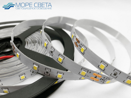 Светодиодная лента SMD2835 60LED 4.8W 24V IP20 Теплая белая