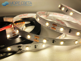Светодиодная лента SMD2835 60LED 4.8W 12V IP20 Дневная белая