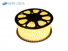 Светодиодная лента SMD5050 60LED 14.4W IP67 220V Теплая белая
