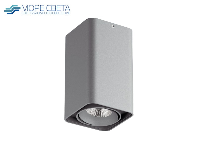 Р-Накладной светильник Lightstar Monocco 212539 под лампу GU10 Квадрат серый*** Р-Накладной светильник Lightstar Monocco 212539 под лампу GU10 Квадрат серый***