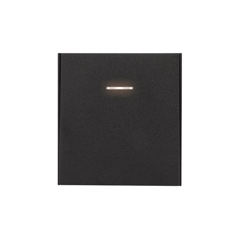 KRANZ KR-78-0713-5 Выключатель STRONG 1 кл с подсветкой 10А с/у антрацит KRANZ KR-78-0713-5 Выключатель STRONG 1 кл с подсветкой 10А с/у антрацит