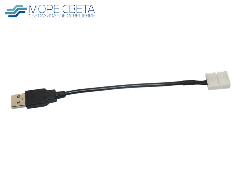 Коннектор соединительный USB-SMD5050 2pin 10mm Коннектор соединительный USB-SMD5050 2pin 10mm