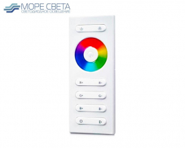 Пульт Lux SR-2839-RGB (RGB, 1 зона, RF, Белый)