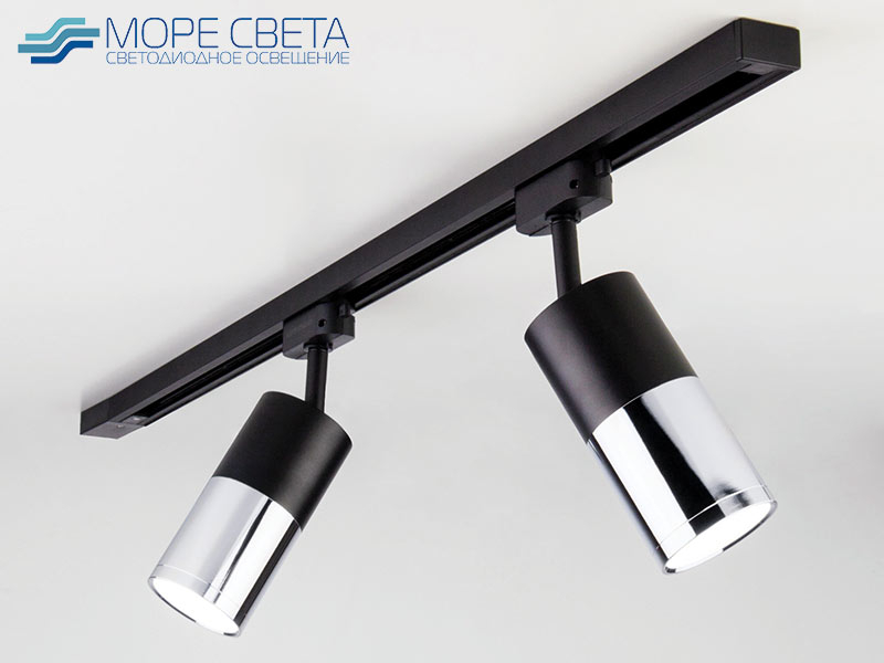 Р-Трековый LED светильник ES AVANTAG 6W 4200K 220V 100° черный с хромом*** Р-Трековый LED светильник ES AVANTAG 6W 4200K 220V 100° черный с хромом***