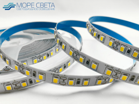 Светодиодная лента SL SMD2835 120LED 9.6W 12V IP20 Теплая белая