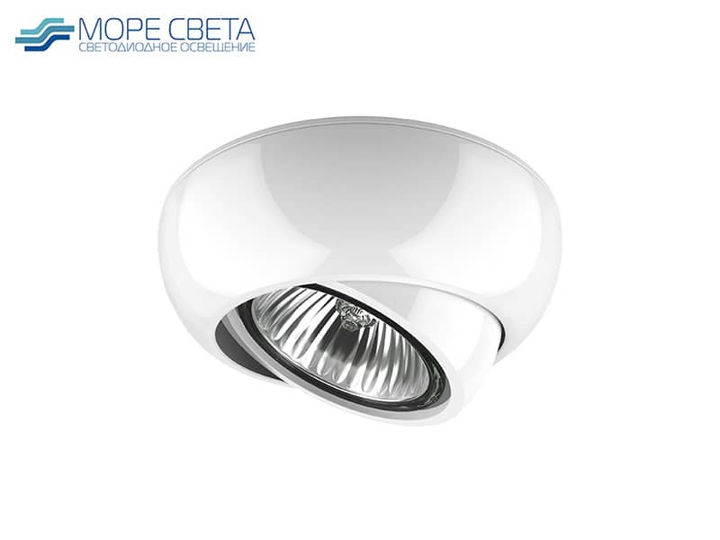 Р-Встраиваемый светильник Lightstar OCULA X1 011816 под лампу GU10 Круглый белый*** Р-Встраиваемый светильник Lightstar OCULA X1 011816 под лампу GU10 Круглый белый***