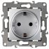 12-2102-03 ЭРА Розетка 2P+E Schuko со шторками, 16A-250В, IP20, Эра12, алюминий 12-2102-03 ЭРА Розетка 2P+E Schuko со шторками, 16A-250В, IP20, Эра12, алюминий