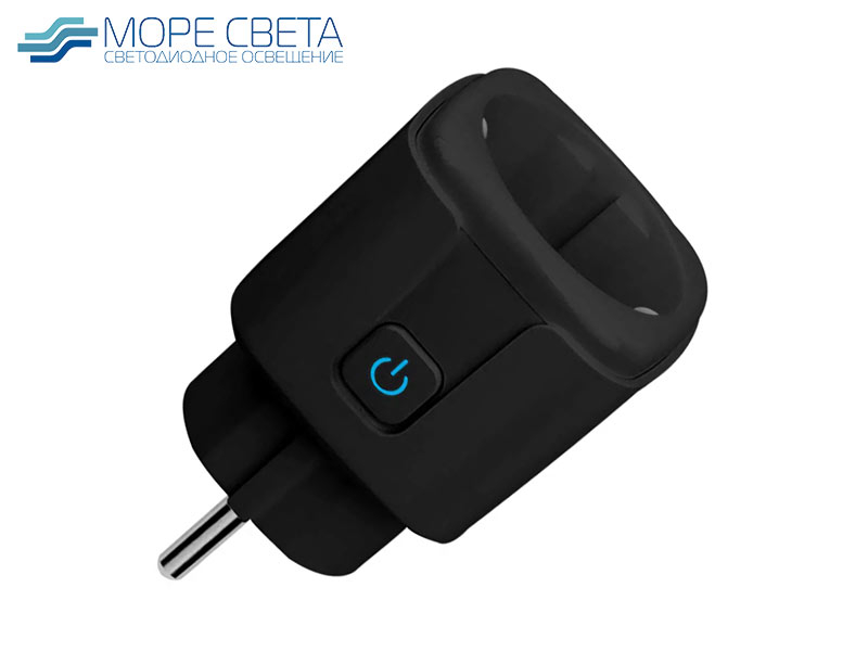 Умная розетка Mi-Boxer SWE01-B (16A, 220V, Wi-Fi, Tuya, 2.4G, Черная
