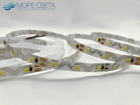 Светодиодная лента S-формы SL SMD2835 60LED 5.2W 12V IP20 Холодная белая