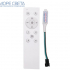 Пиксельный контроллер SL-T001W-SPI (2048pix, 12-24V, ПДУ RF, белый)