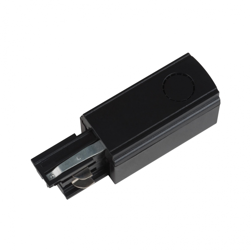 Ввод питания для шинопровода левый Uniel UBX-A02 Black 09739 Ввод питания для шинопровода левый Uniel UBX-A02 Black 09739
